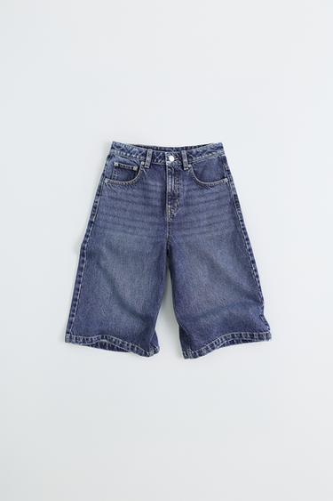 FRUIT OF THE LOOM™ LONG DENIM BERMUDA SHORTS — Blue 3
