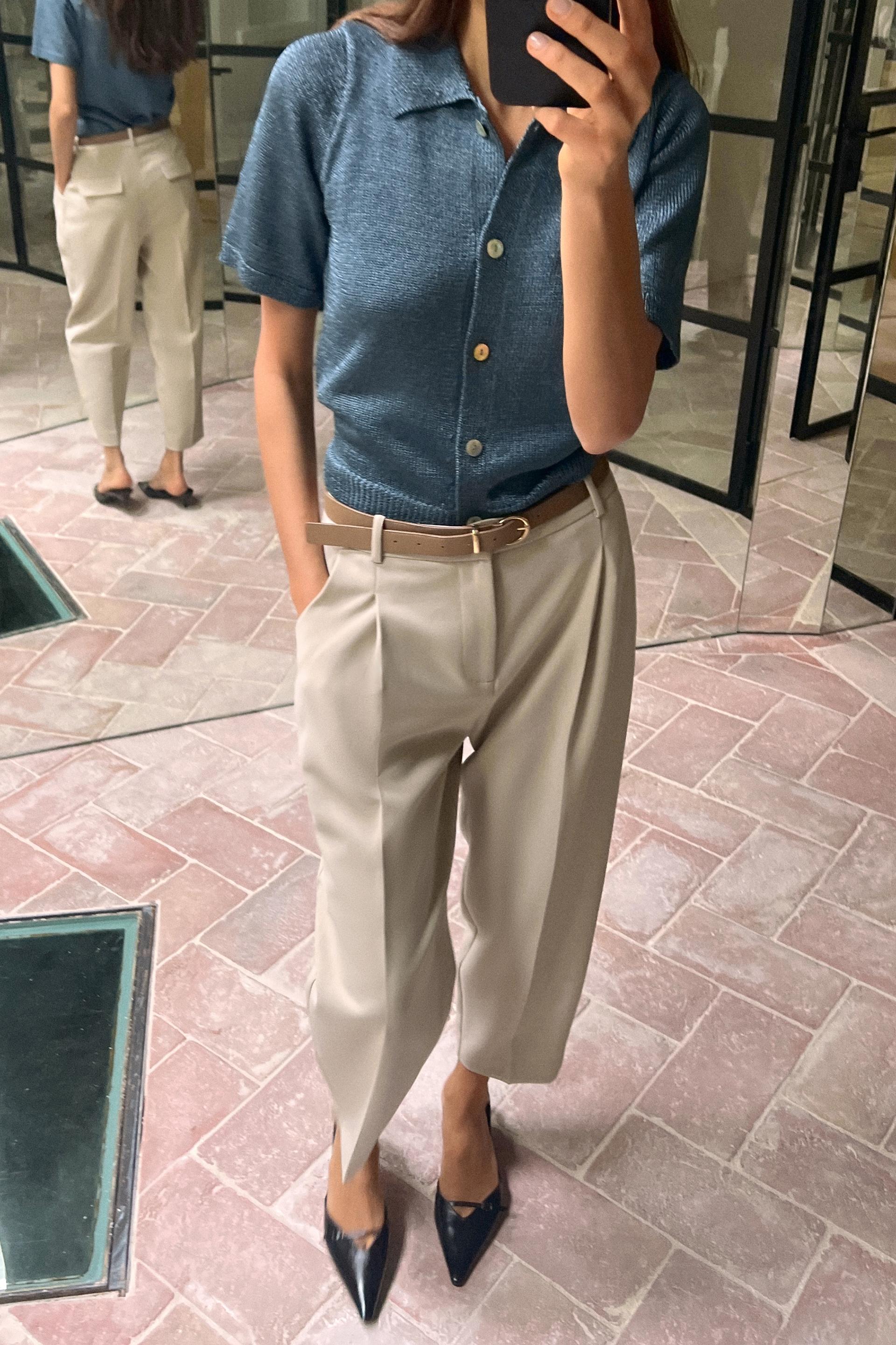 Zara-inspired Belted Trousers