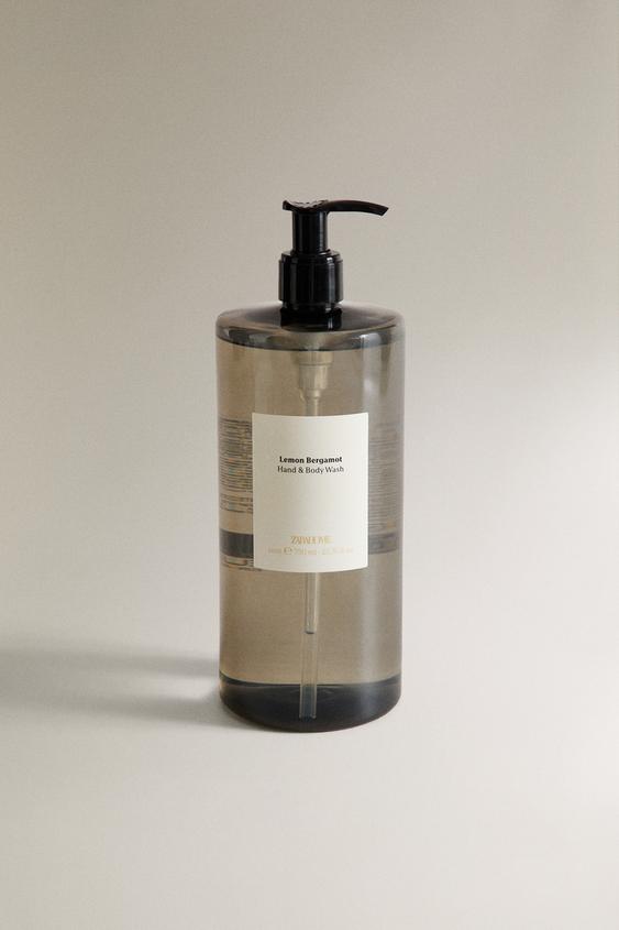 (750 ML) SABONETE LÍQUIDO MÃOS E CORPO LEMON BERGAMOT - branco da Zara - Imagem 0