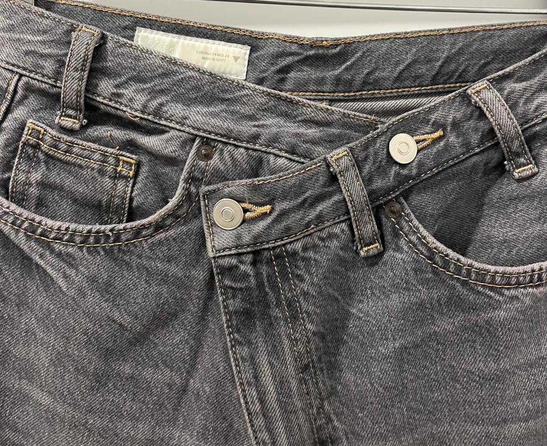 JEANS TIRO ALTO CINTURA CRUZADA - Image 3