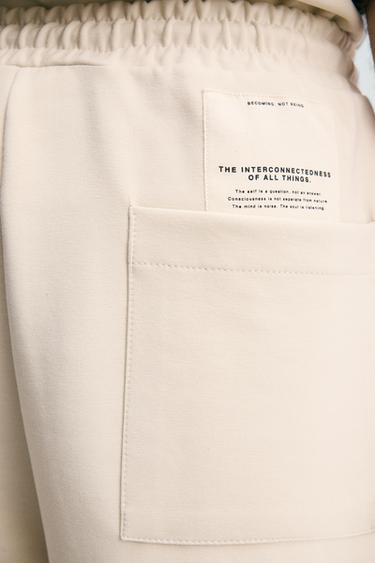 BERMUDA INTERLOCK ÉTIQUETTE - Pierre de Zara - Image 6