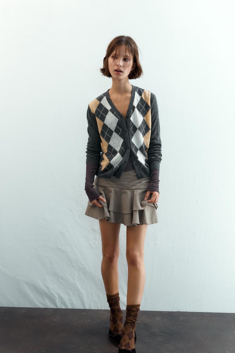 RUFFLED SKORT