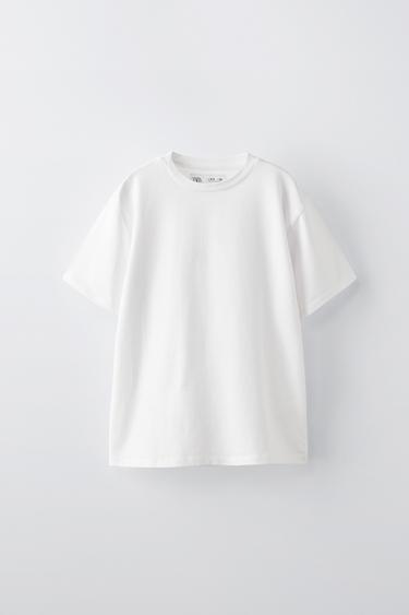 Zara SLIM T-SHIRT - White