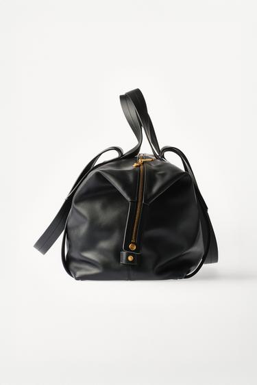 SAC DE VOYAGE EN CUIR WILLY CHAVARRIA X ZARA - Noir de Zara - Image 4