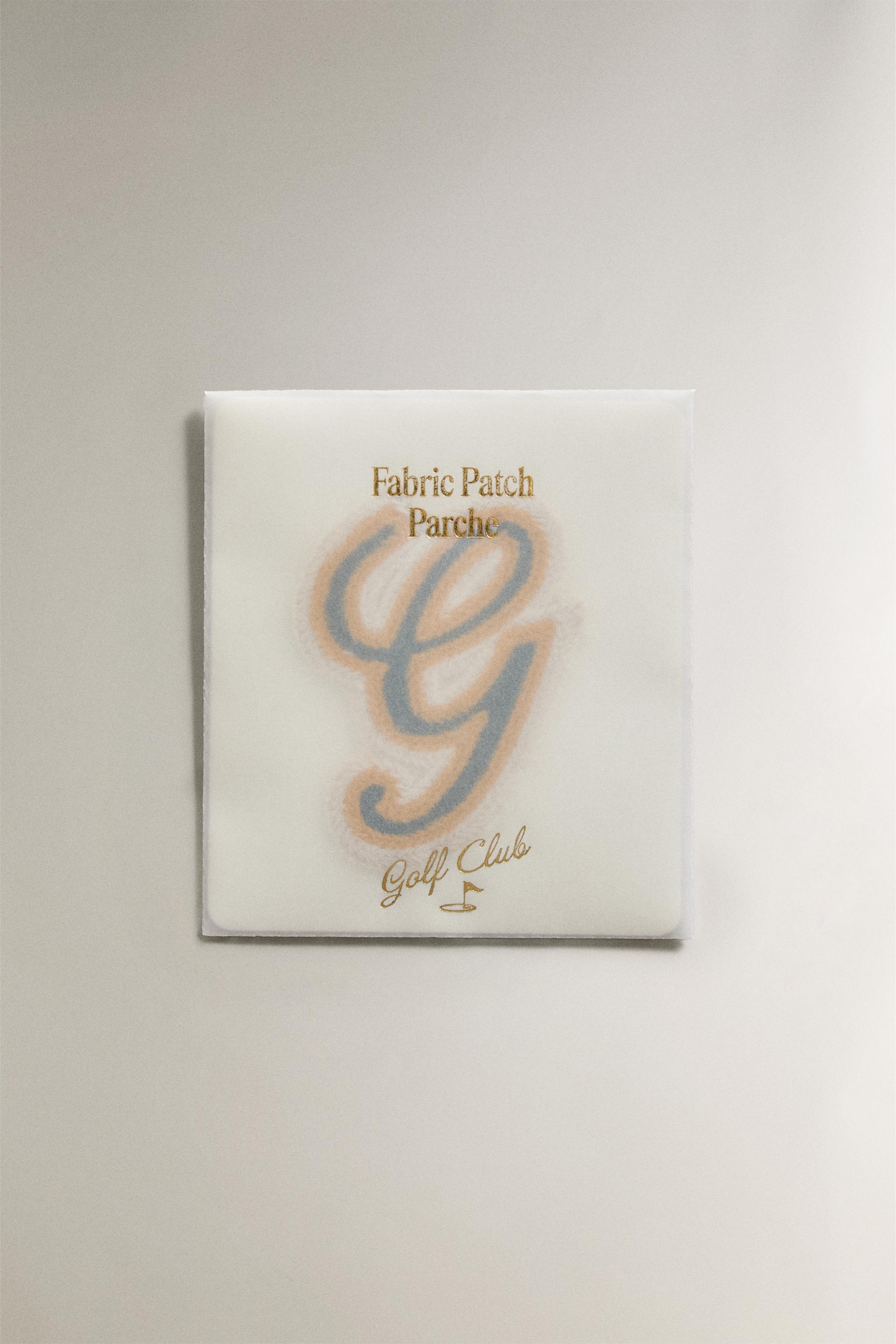 COTTON LETTER G PATCH