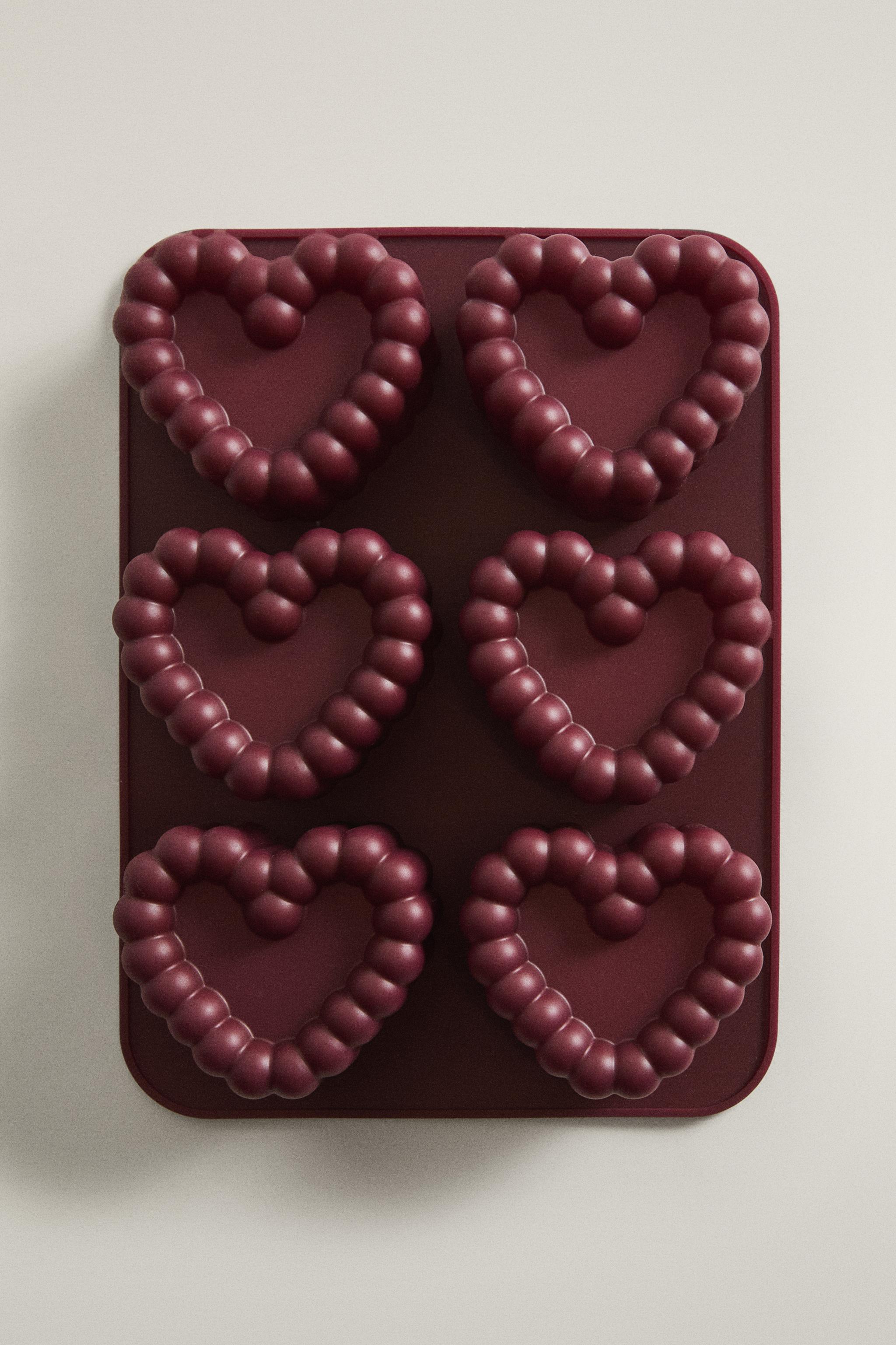CHRISTMAS SILICONE HEART MOLD
