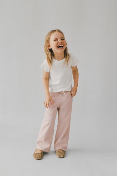 EMBROIDERED RIBBED TOP - White by Zara