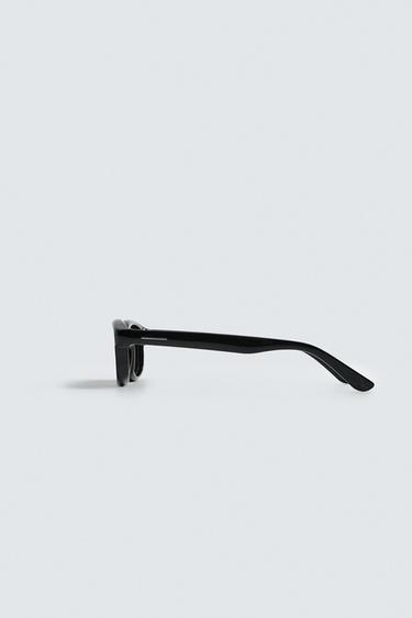 LUNETTES DE SOLEIL OVALES AARON LEVINE X ZARA - Noir de Zara - Image 3