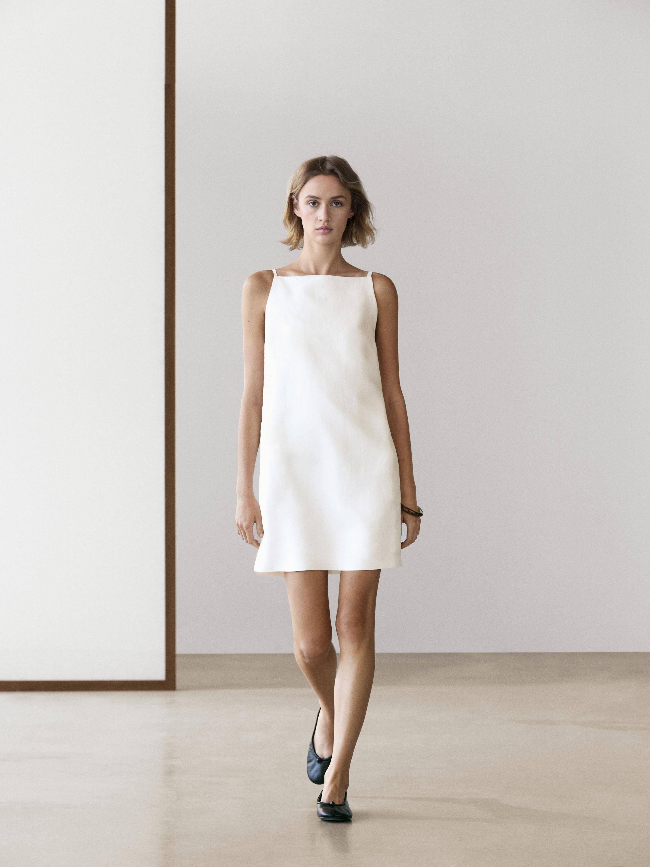 Robe courte fluide