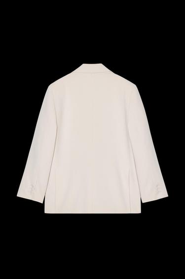 OVERSIZE-BLAZER - Hellgrau von Zara