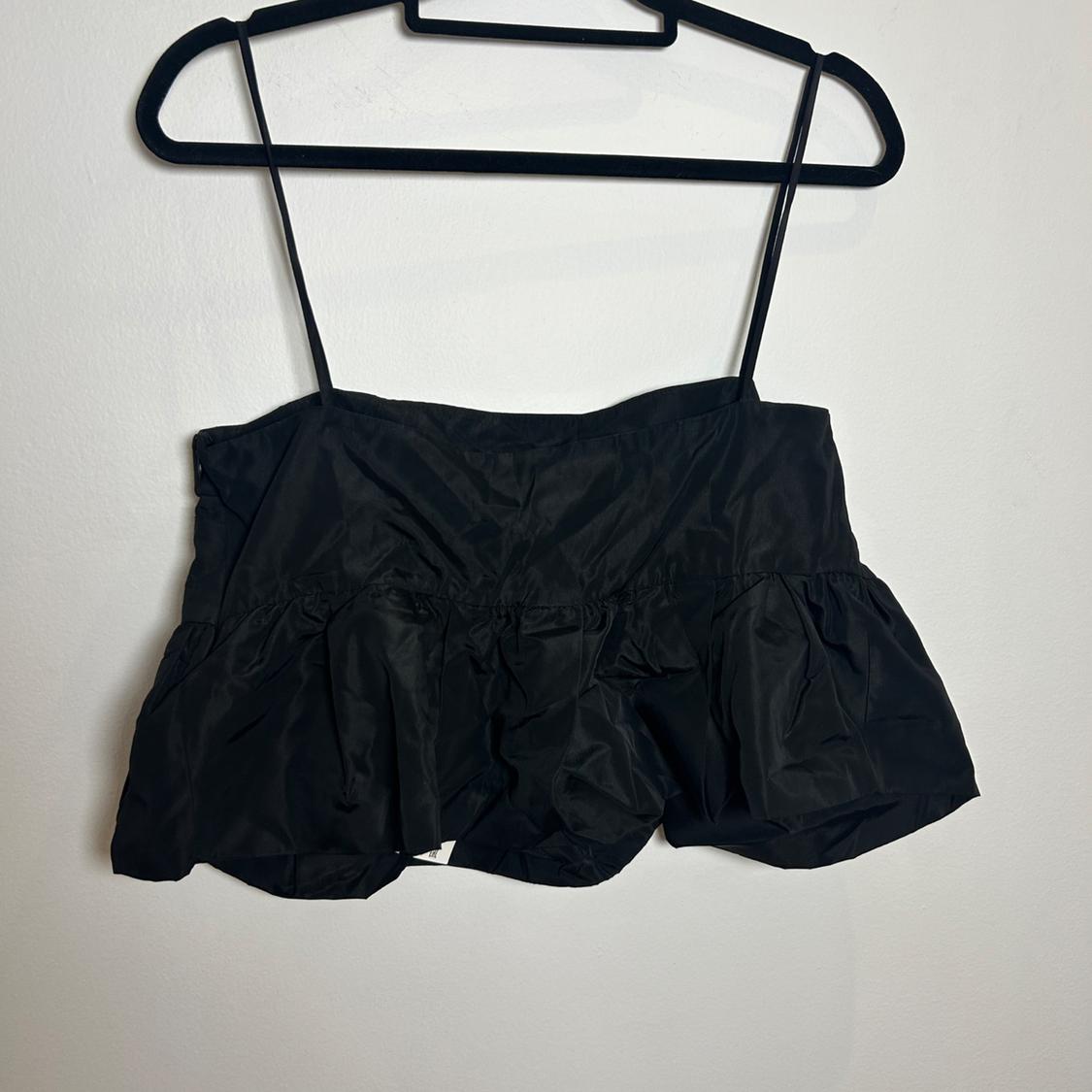VOLUMINOUS TAFFETA TOP LIMITED EDITION - Image 5