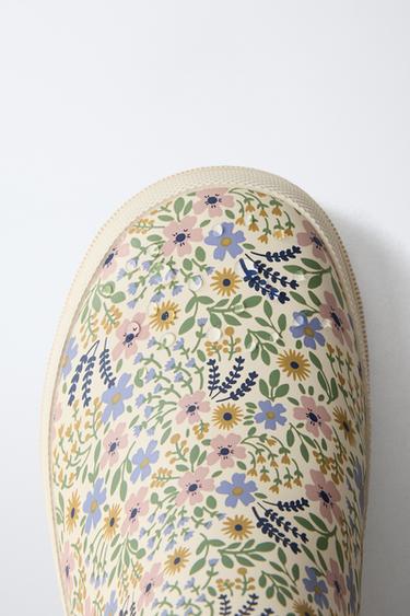 FLORAL WELLIES - White by Zara - Image 7