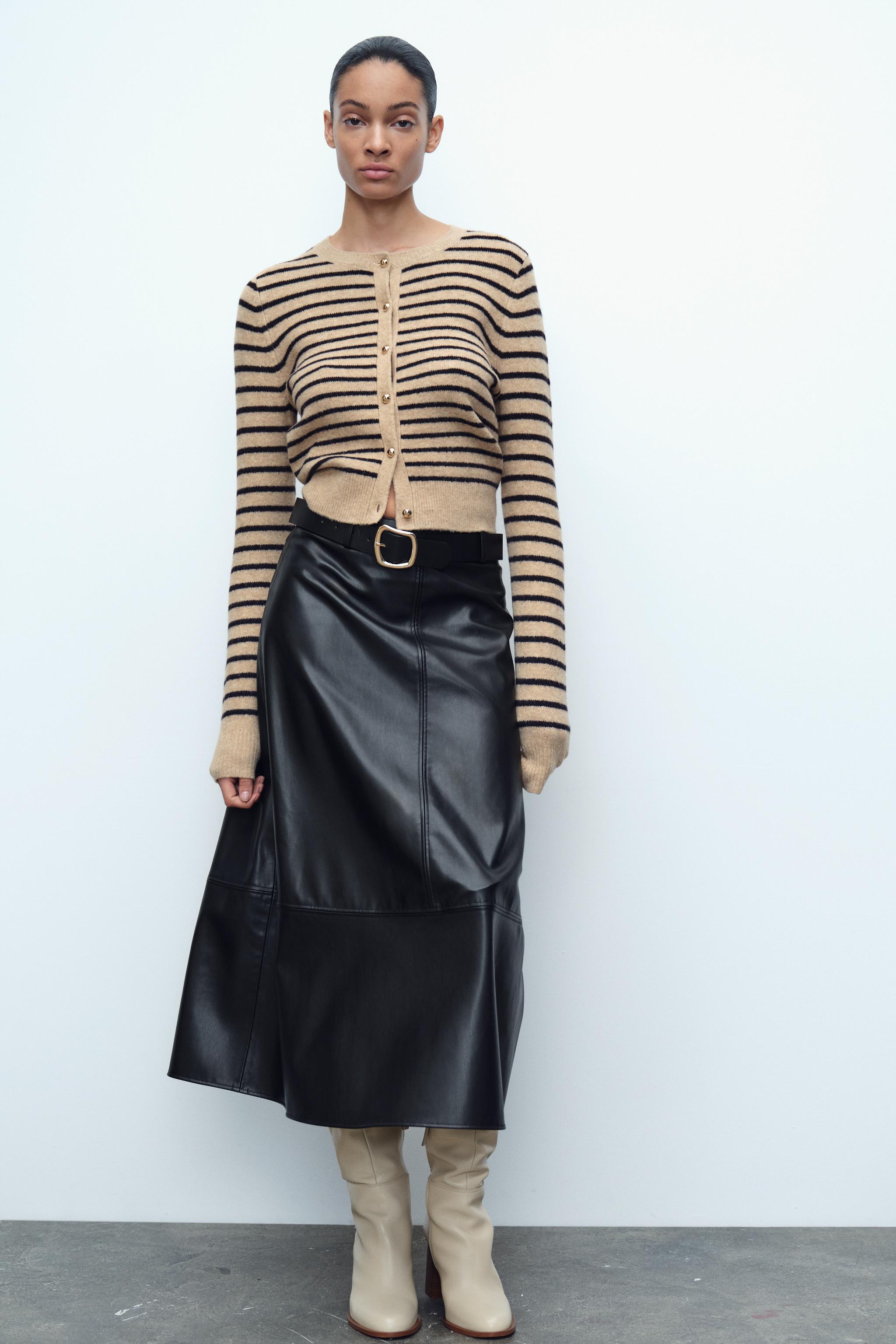 Women s Leather Skirts Explore our New Arrivals ZARA Cambodia