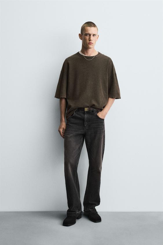 PRINTED KNIT T-SHIRT