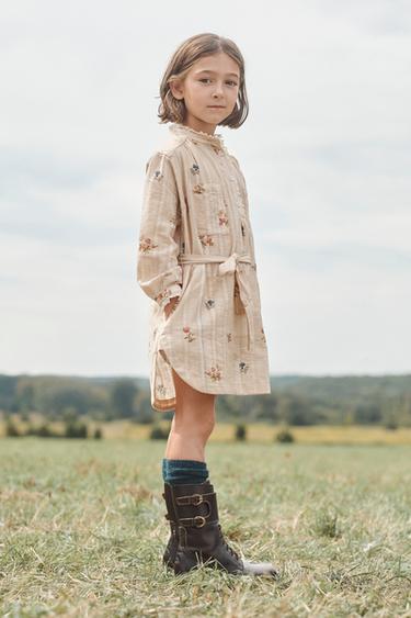 BOTTINES EN CUIR À LACETS ÉDITION LIMITÉE - Marron de Zara - Image 2