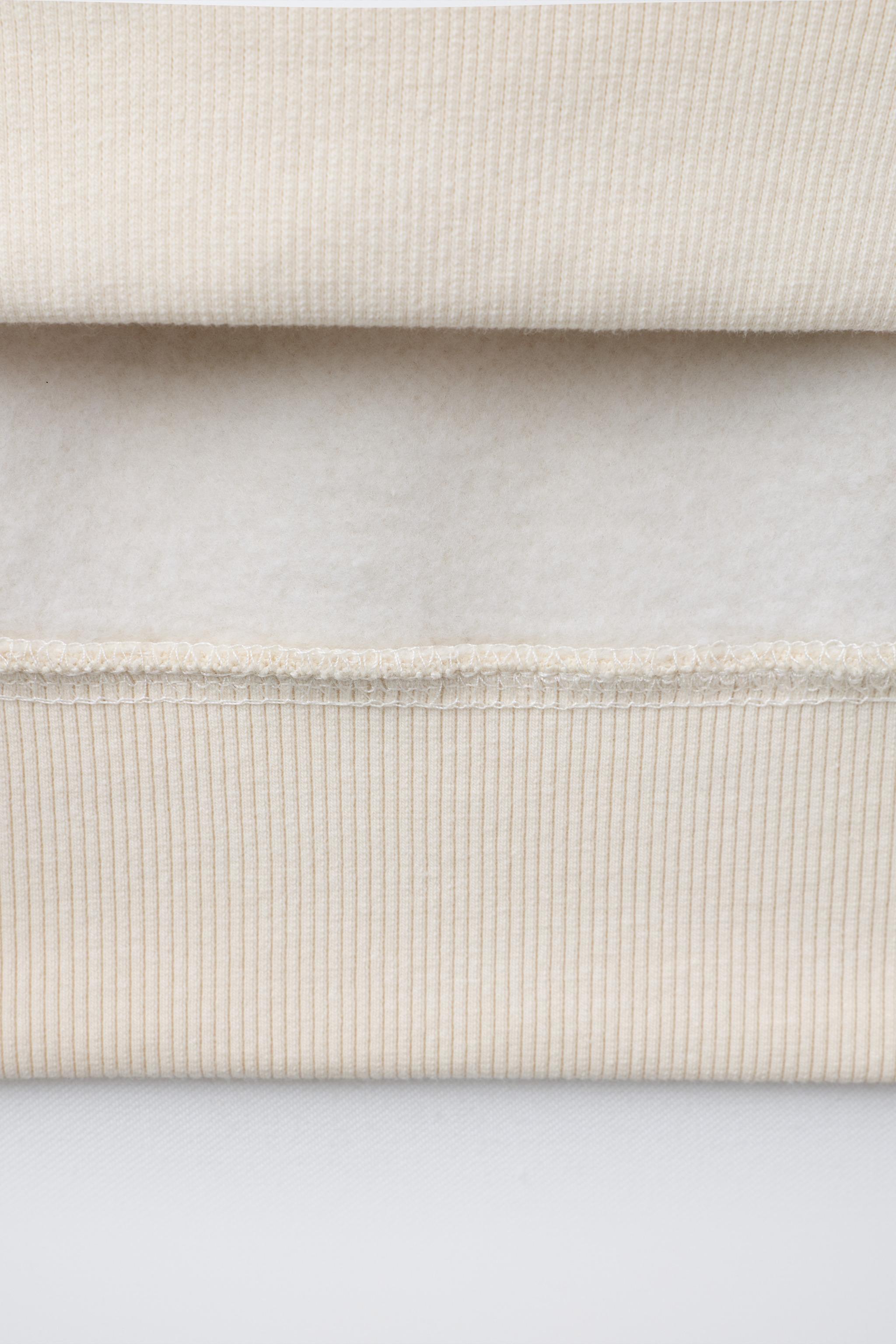 EMBROIDERED TEXT SWEATSHIRT