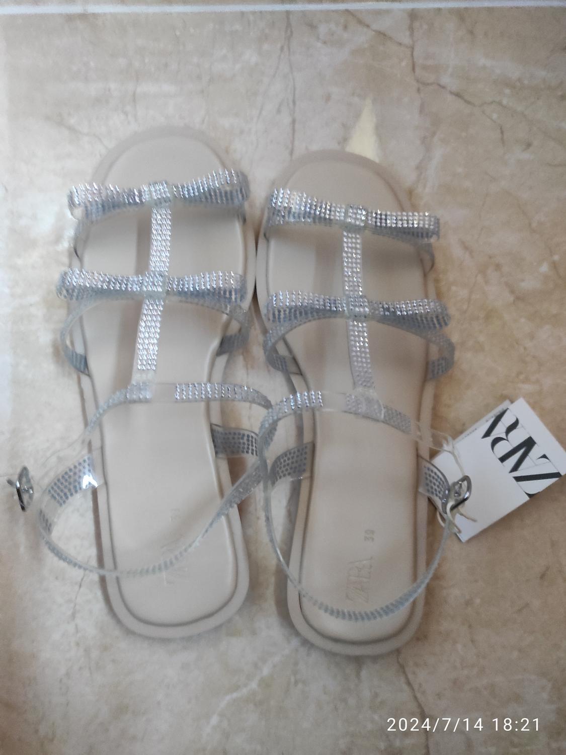 BEJEWELLED STRAPPY SANDALS