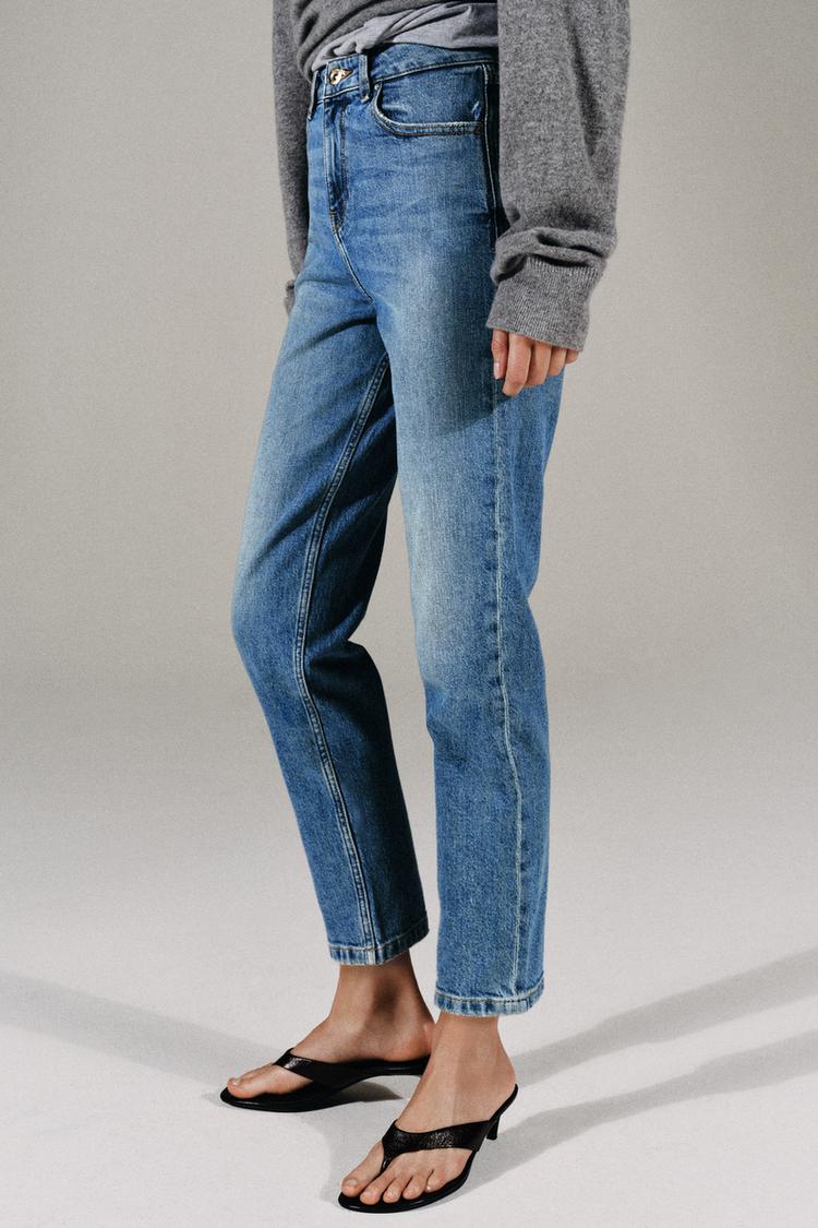 JEANS Z1975 DE CINTURA ALTA Y CORTE MOM 3