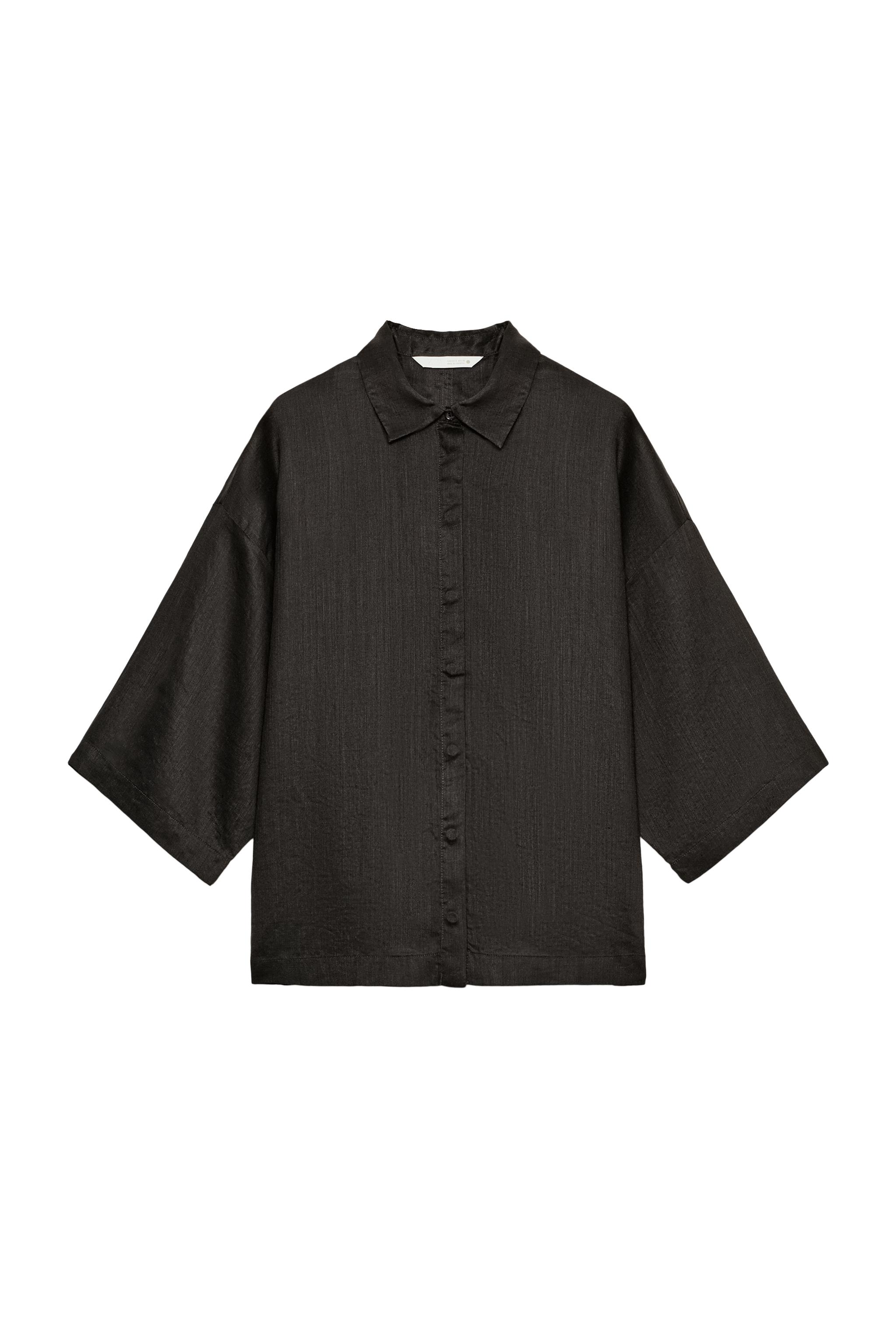 ZW COLLECTION FLOWY OVERSIZED SHIRT
