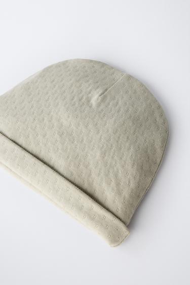 ΣΕΤ ΣΚΟΥΦΟΣ ΚΑΙ ΣΑΛΙΑΡΑ ΜΕ ΣΧΕΔΙΟ ΣΤΗΝ ΥΦΑΝΣΗ - Πρασινωπό του Zara