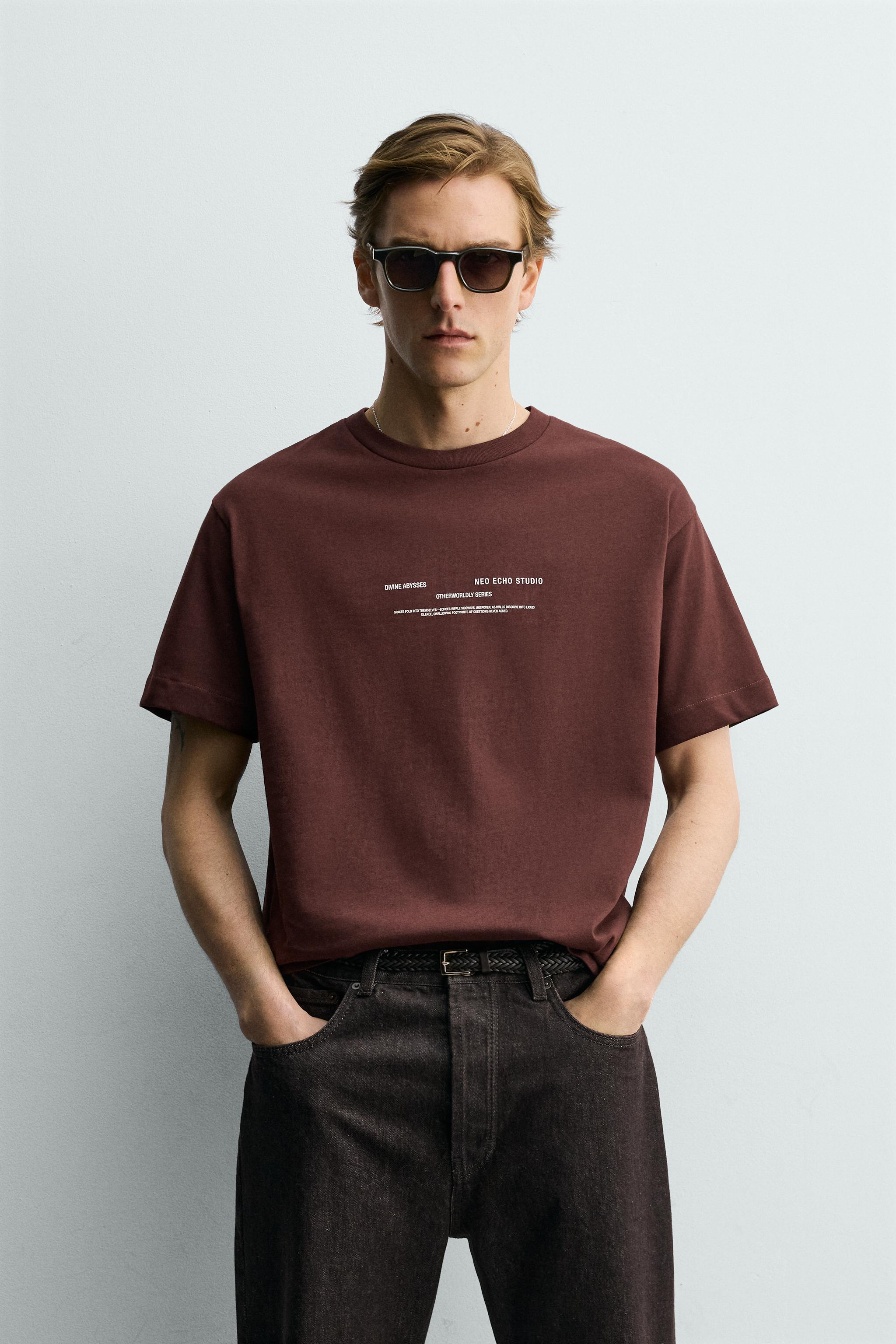 RELAXED FIT SQUARED GRAPHIC T-SHIRT
