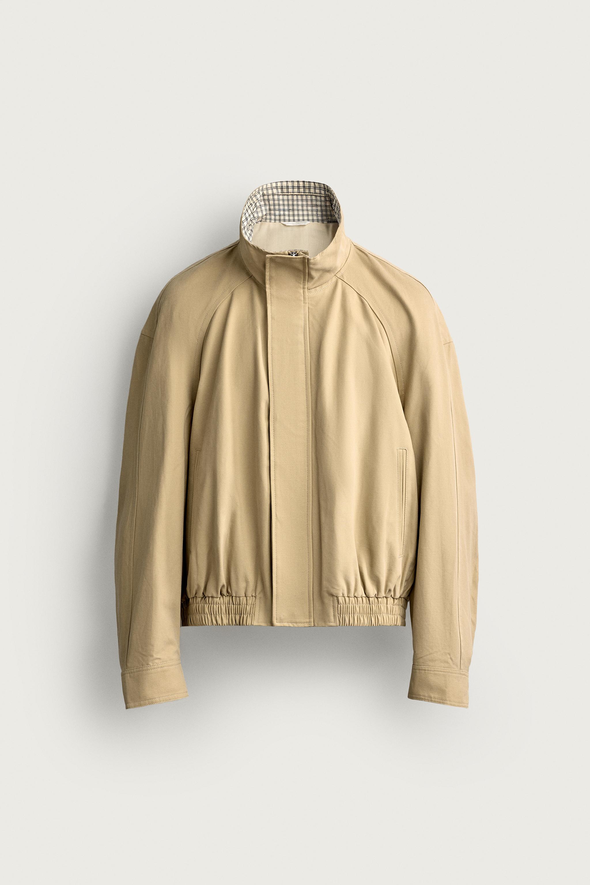 OVERSIZED COTTON CANVAS JACKET