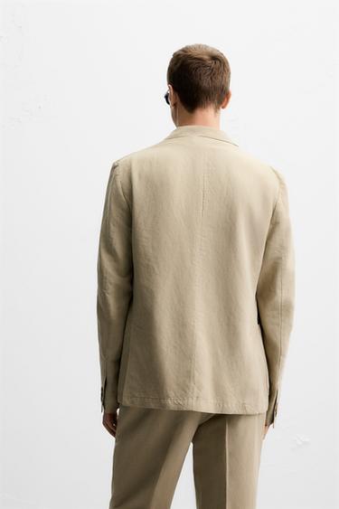 BLAZER DÉLAVÉE COSTUME - Beige de Zara - Image 2