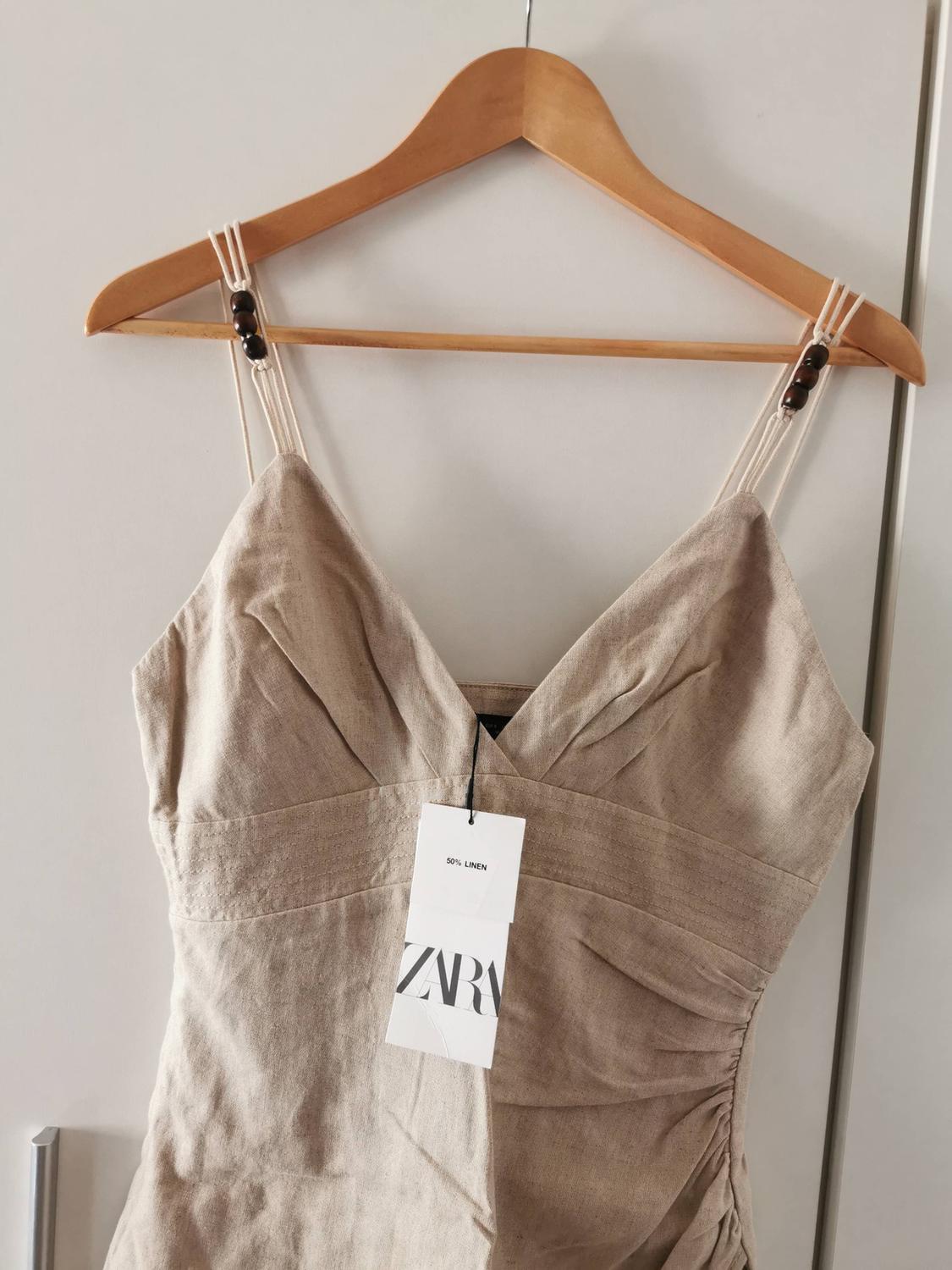 VESTIDO TIRANTAS CON ABALORIOS. - Image 3