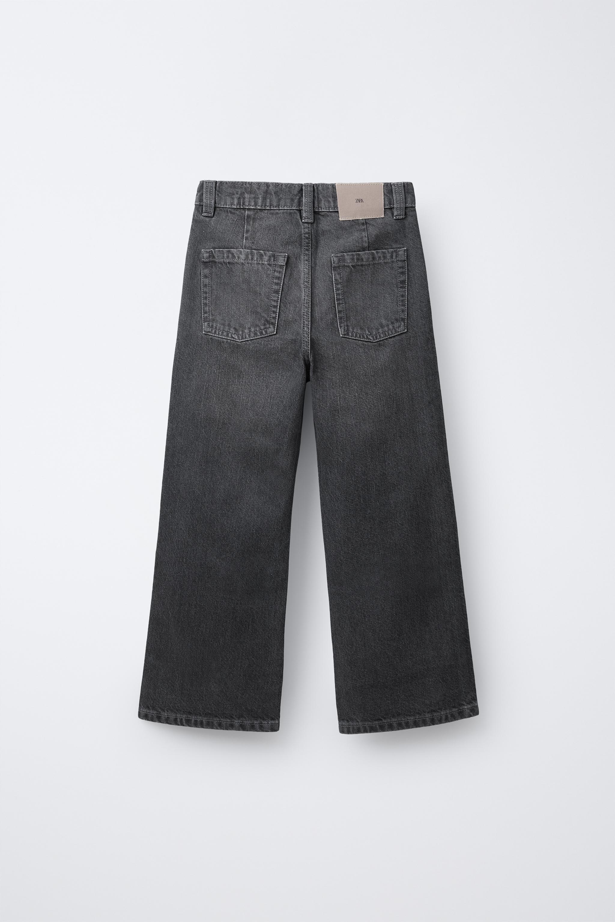 ZARA クラッシックフレアフィットジーンズ EU38新品タグ付き ブルー 完売品 ZARA クラシックフレアフィットジーンズ 38 ブルー 完売