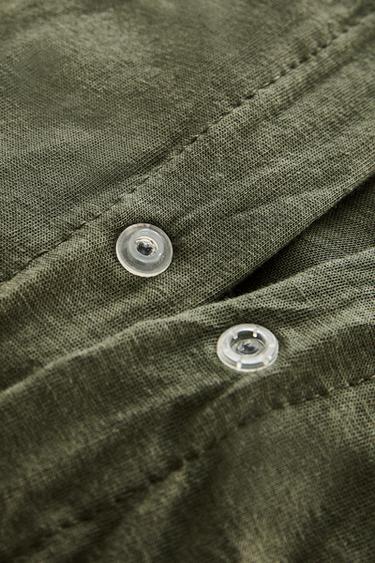 CAPA DE EDREDOM DE JERSEY - Verde da Zara
