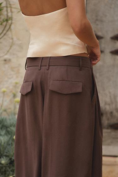 HALTER TAILORED WAISTCOAT - Vanilla by Zara - Image 3