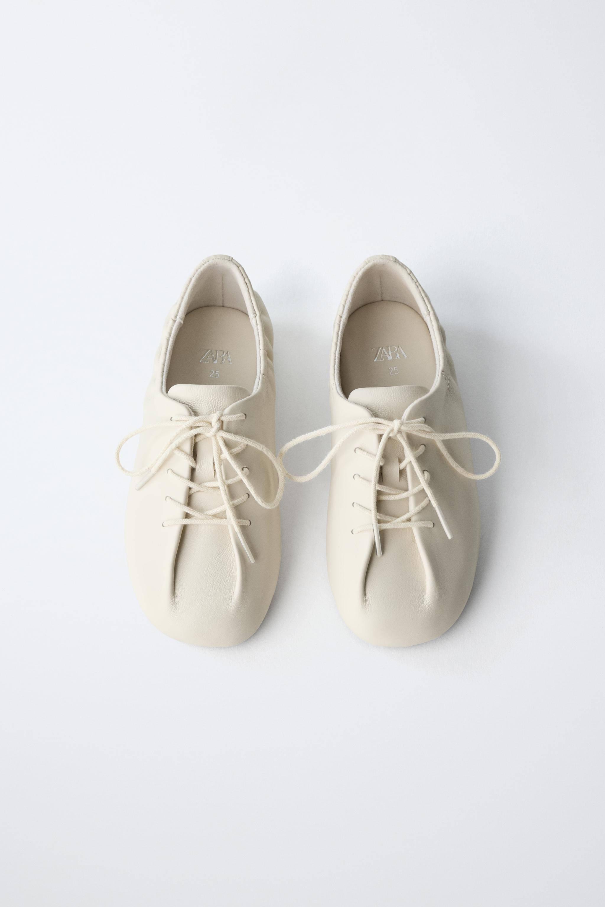 LEATHER DERBY SHOES