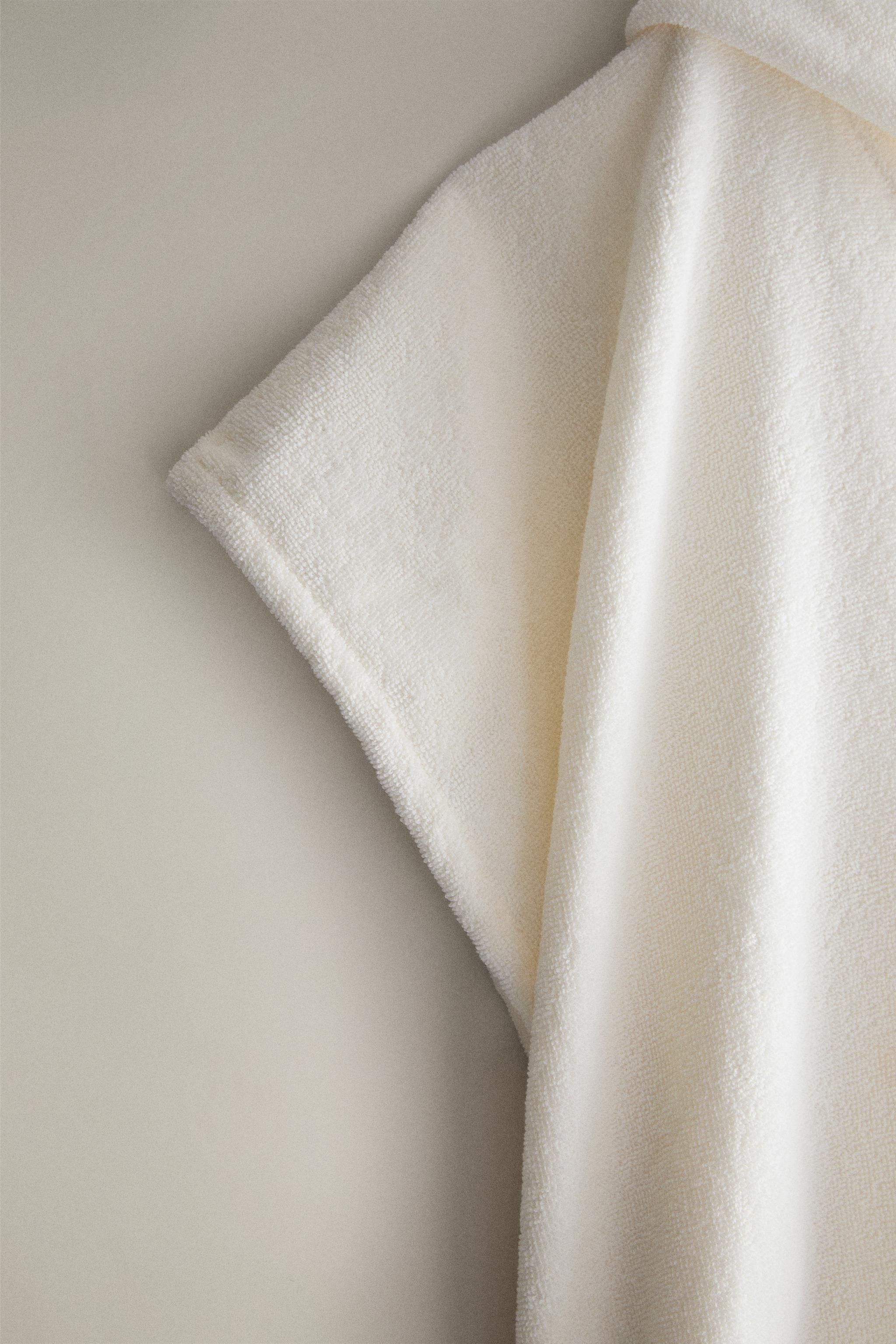 COTTON TERRYCLOTH BEACH PONCHO