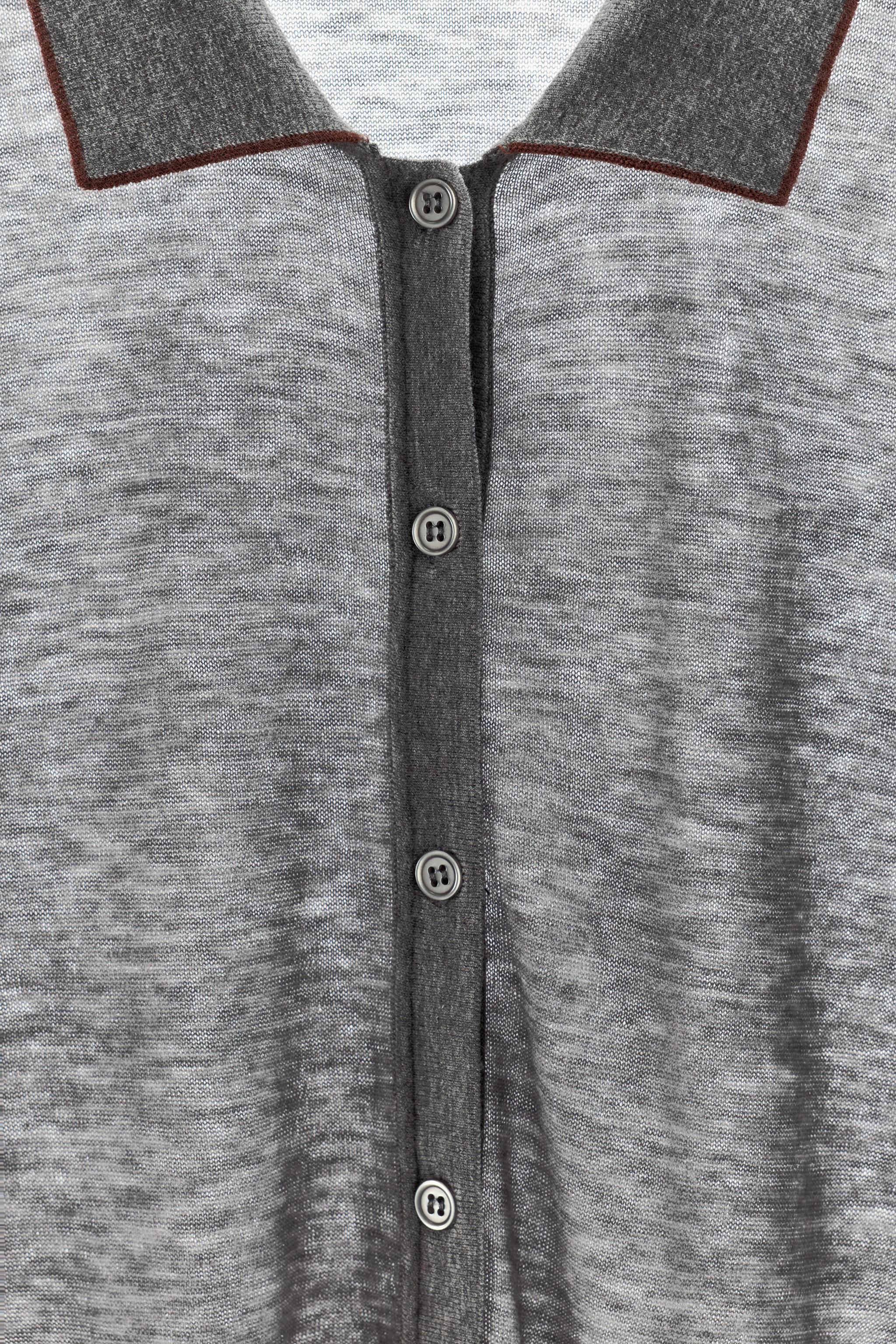 100% WOOL POLO JACKET