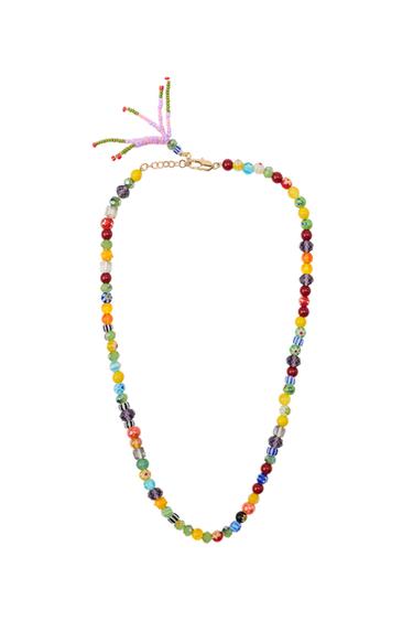 COLLIER BOULES BIMATIÈRE - Multicolore de Zara