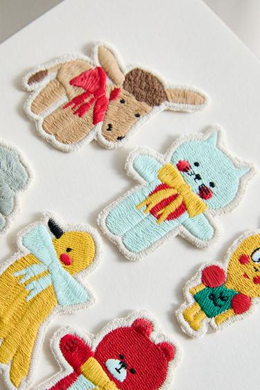 PACK PATCHS ENFANT X THE ANIMALS OBSERVATORY (PACK DE 6) - Multicolore de Zara - Image 1