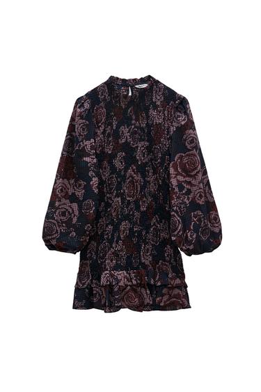 PRINTED MINI DRESS