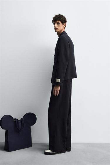 BLAZER CROISÉ COSTUME HARRY LAMBERT FOR ZARA X DISNEY - Bleu marine de Zara - Image 3
