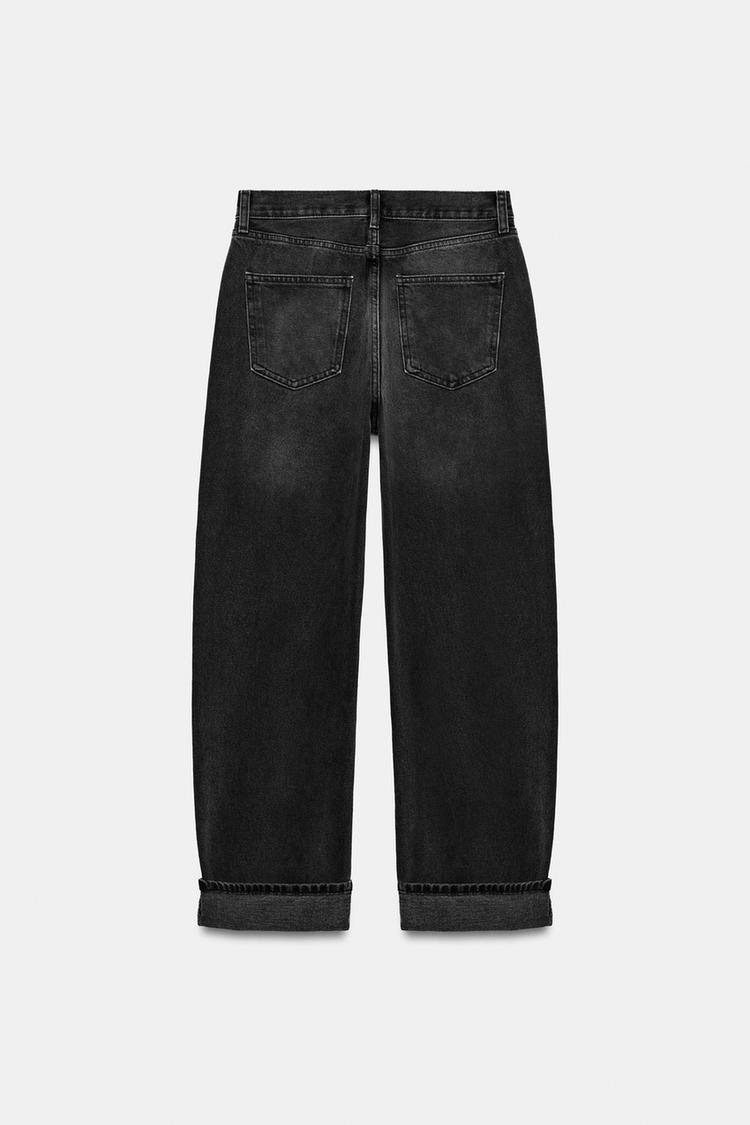 JEANS COLECCIÓN ZW CORTE BAGGY CINTURA MEDIA 6