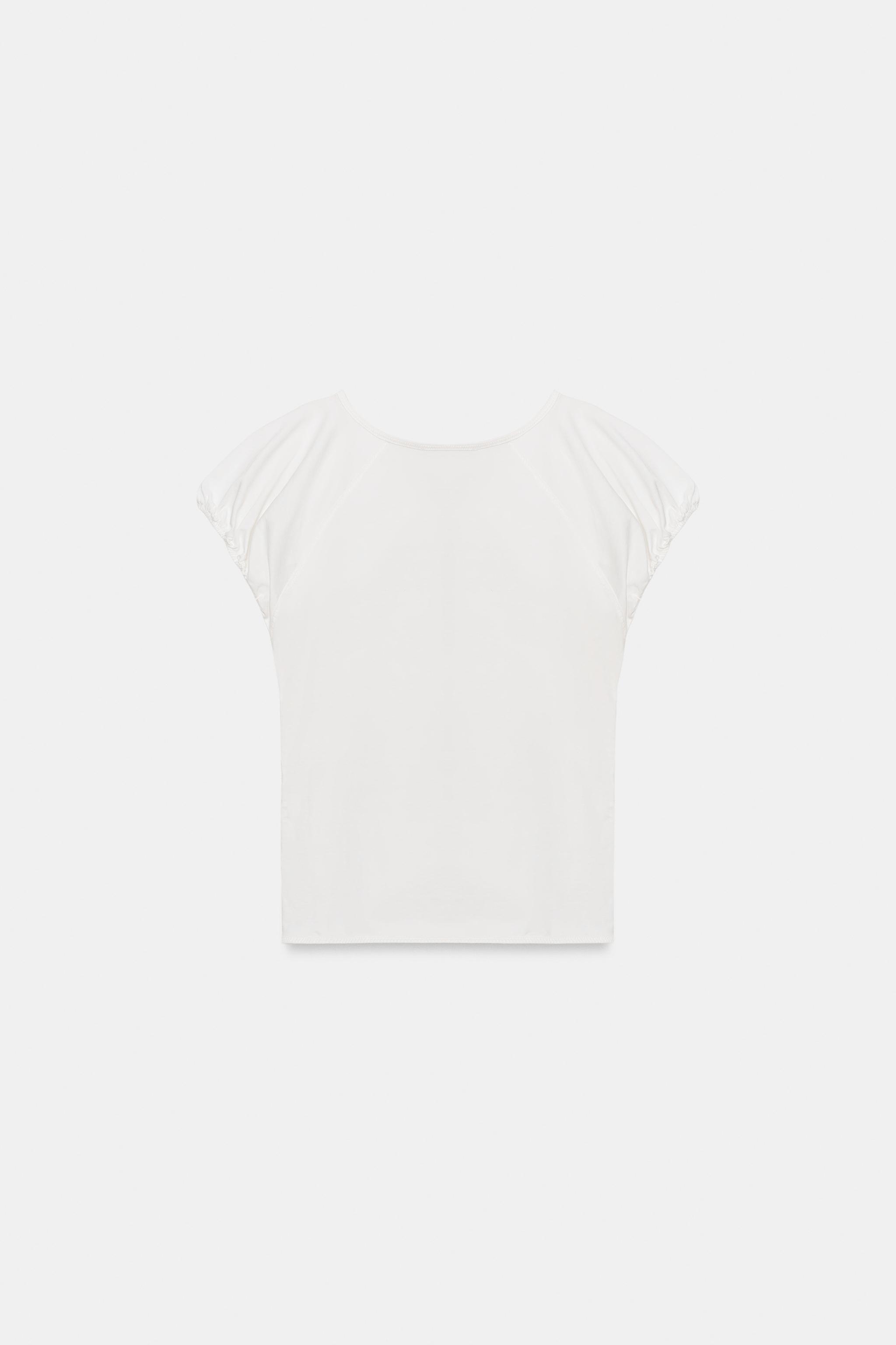 TOP PLIS LACETS