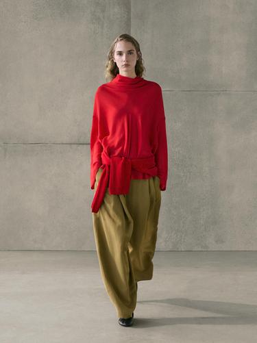 Zara Flowing pareo trousers - Beige