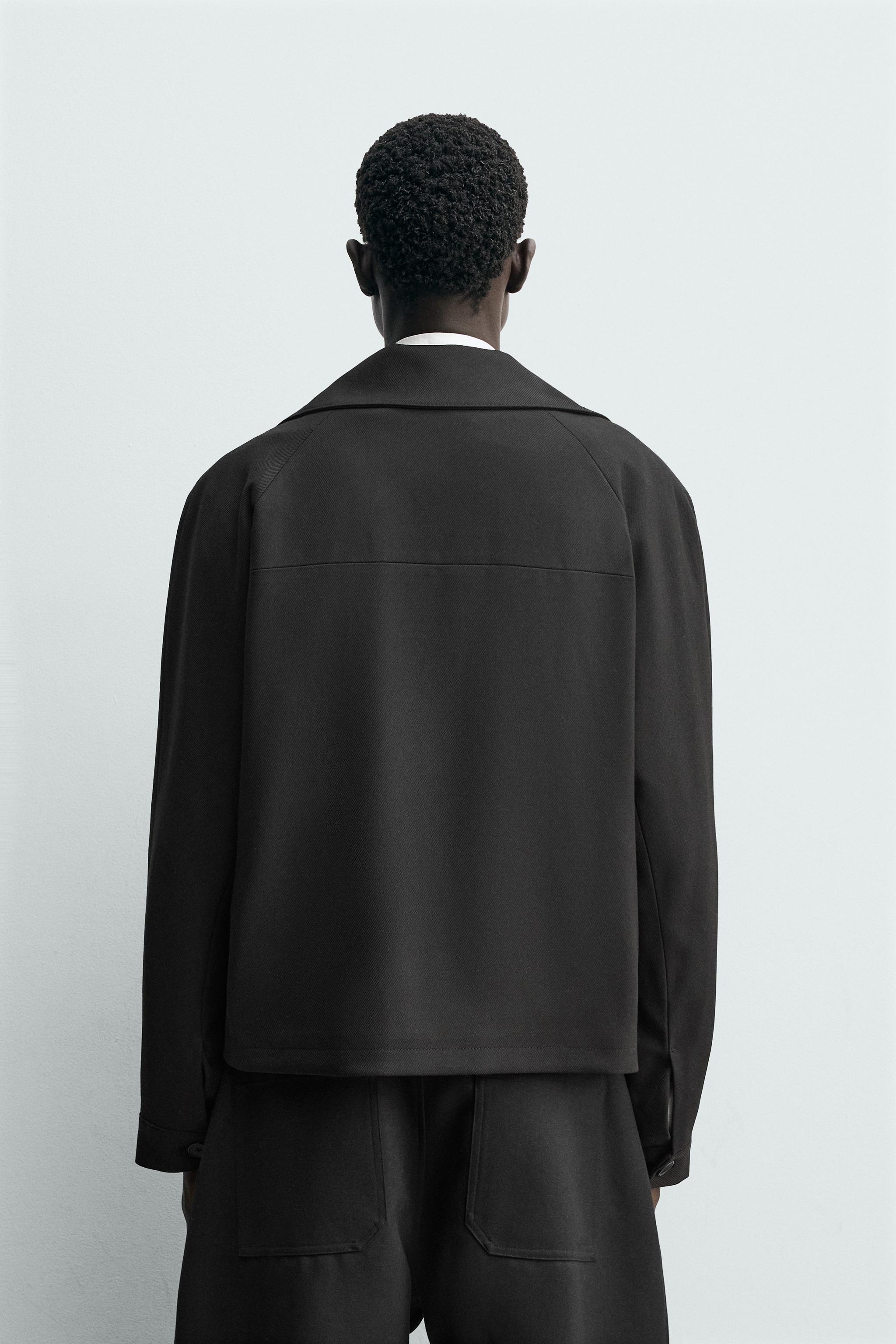 TWILL TEXTURED OVERSHIRT