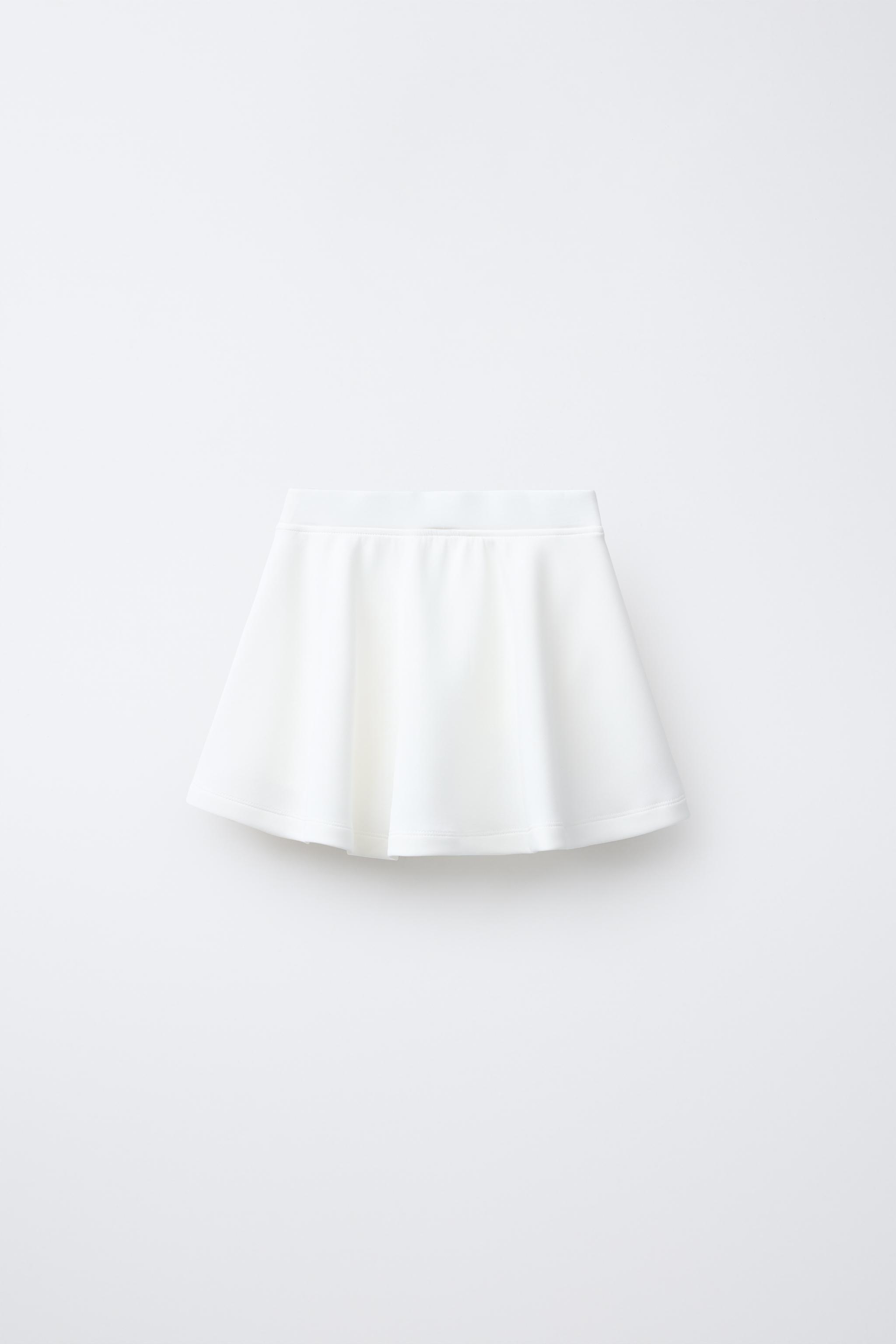 CONTRAST MODAL SKORT - White | ZARA United States