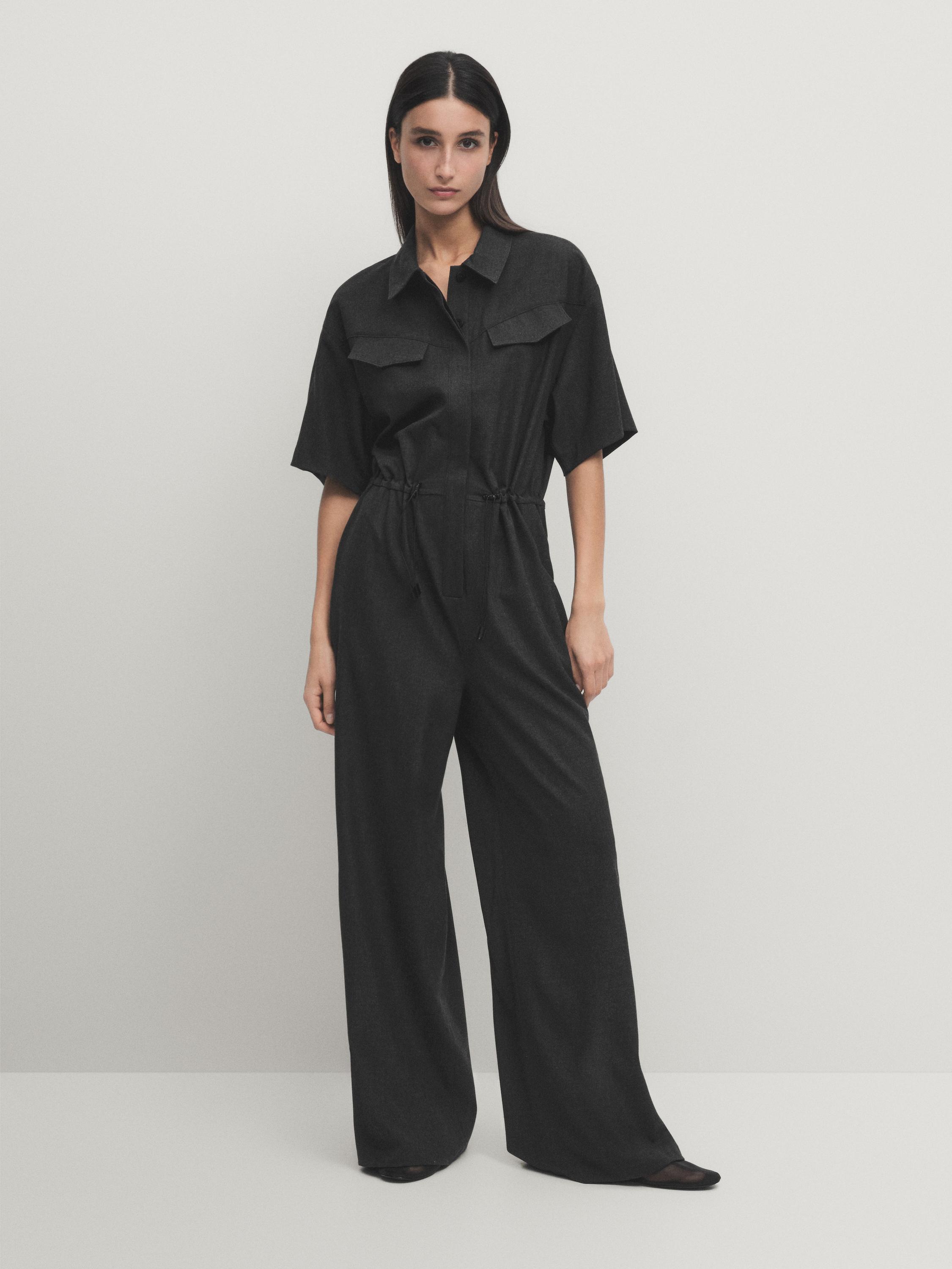 Zara shop black jumpsuits