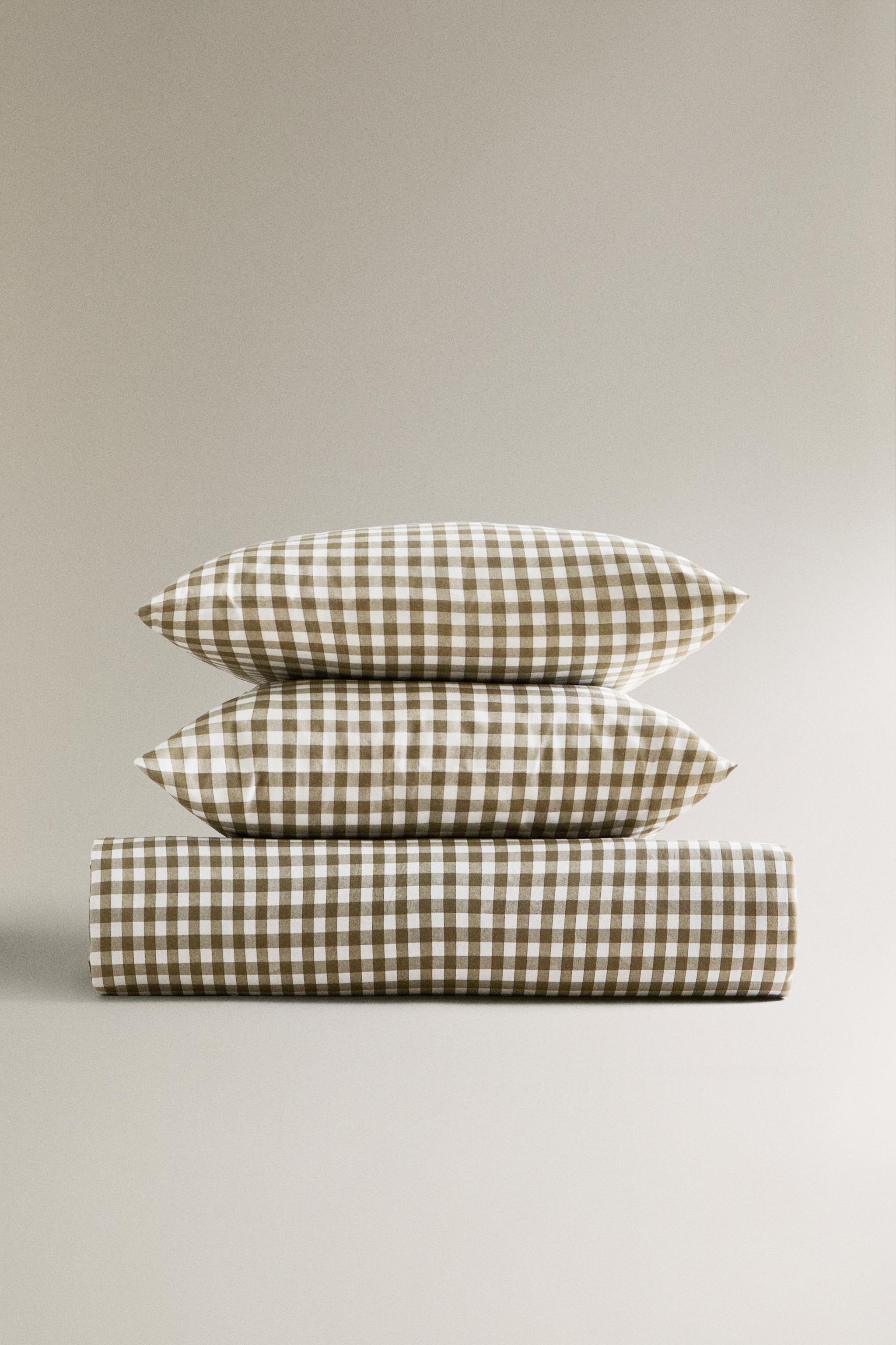 PLAID DUVET COVER