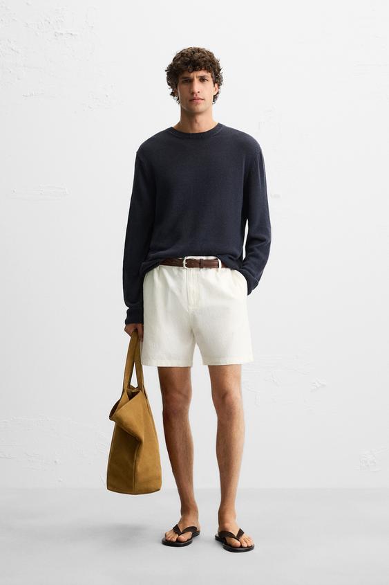 LINEN - COTTON SWEATER