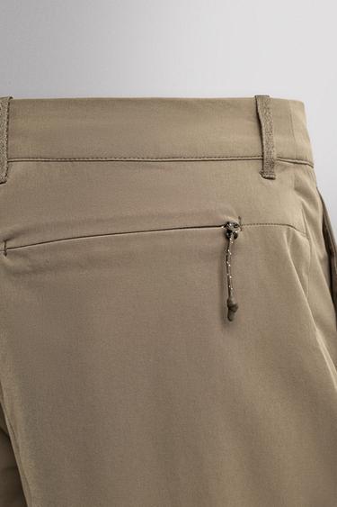 PANTALON TECHNIQUE GRAVEL - Marron de Zara - Image 9