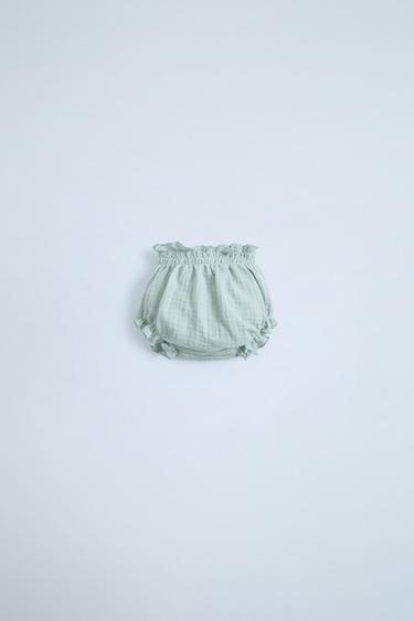 CREPE BRIEFS - Sea green by Zara - Image 0