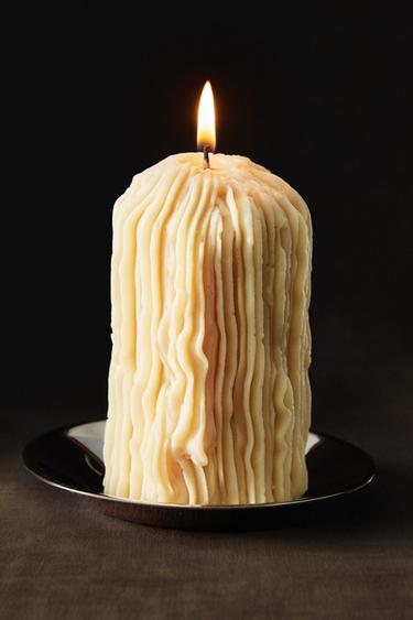 (326 G) CANDIED LEMON SCENTED CANDLE — Lemon 1