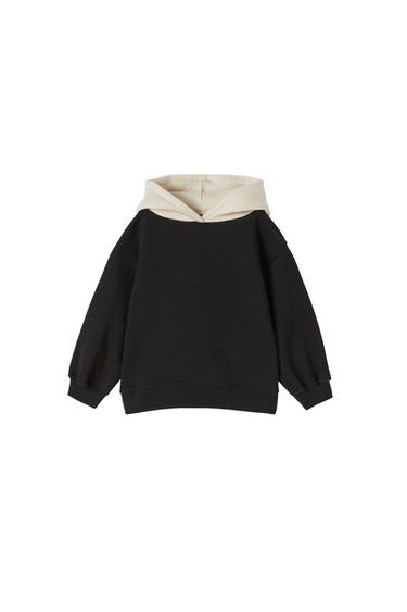 SUDADERA CAPUCHA COLOR BLOCK